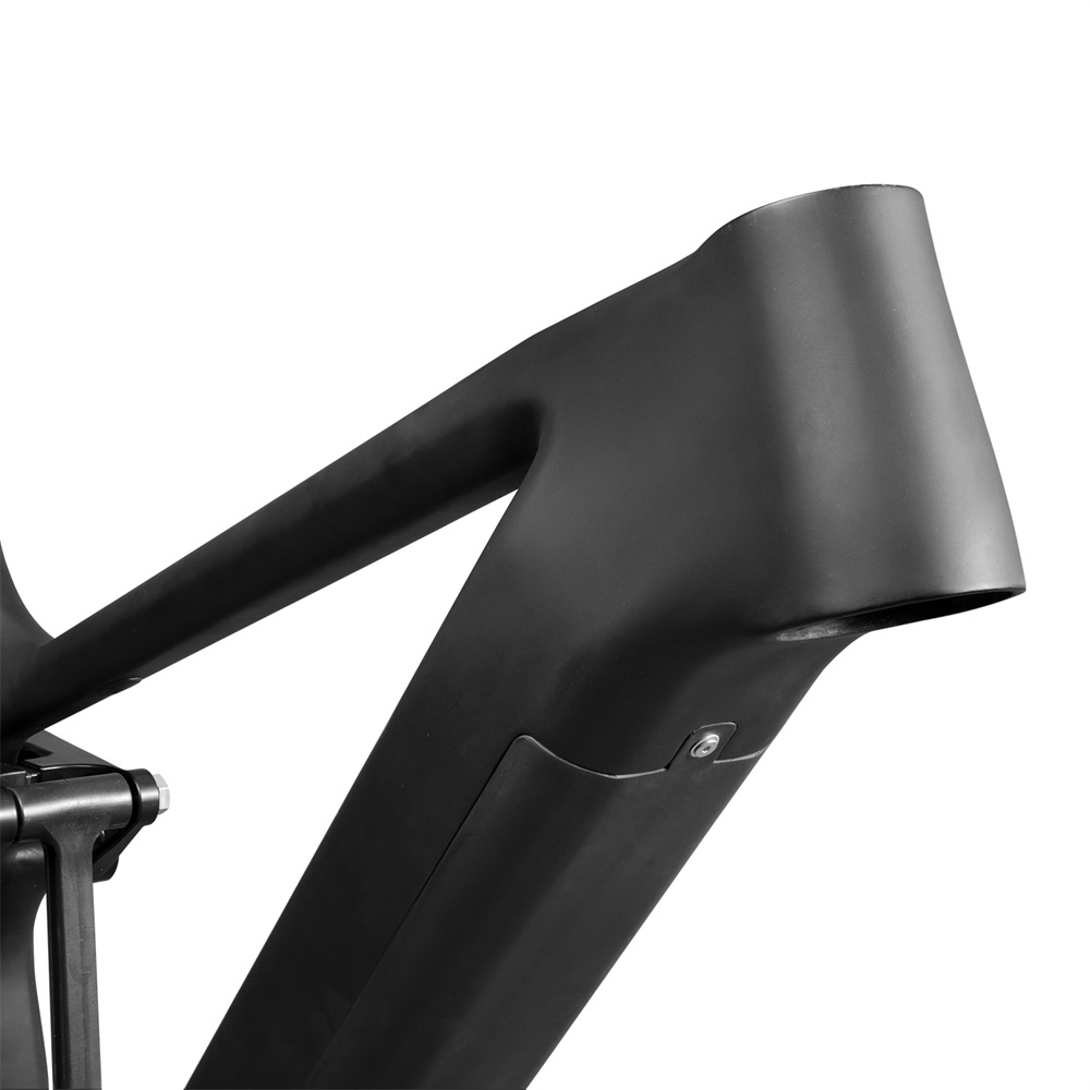 fahrradrahmen leicht HSIRYAOHD aus Titan 29, Mountainbike-Rahmen, 15,5 Zoll, 17 Zoll, 19 Zoll, Scheibenbremse, starrer Rahmen, leicht, QR 135 mm internes Routing (29 x 19 Zoll) Sport & Freizeit Colour:Moonlight black Outdoor-Set Paris Black Oilskin Helm